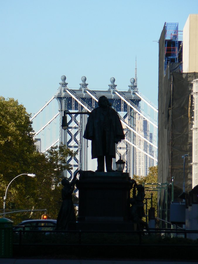 Brooklyn - Centre: Brooklyn Statue H W Beecher 196